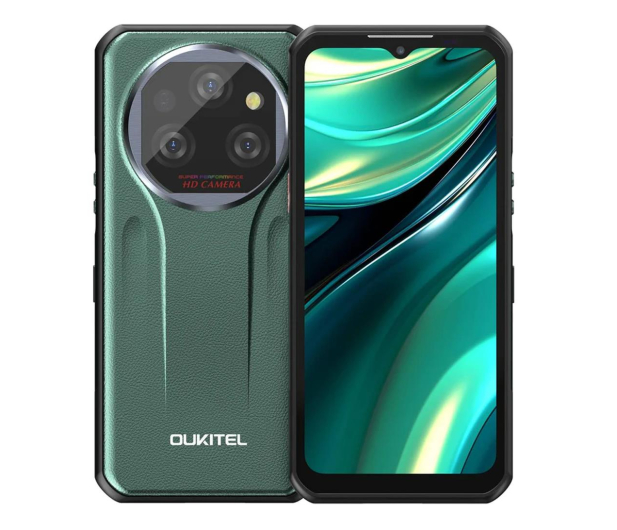 OUKITEL WP39 5G 6/256GB 11.000mAh zielony - 1316599 - zdjęcie